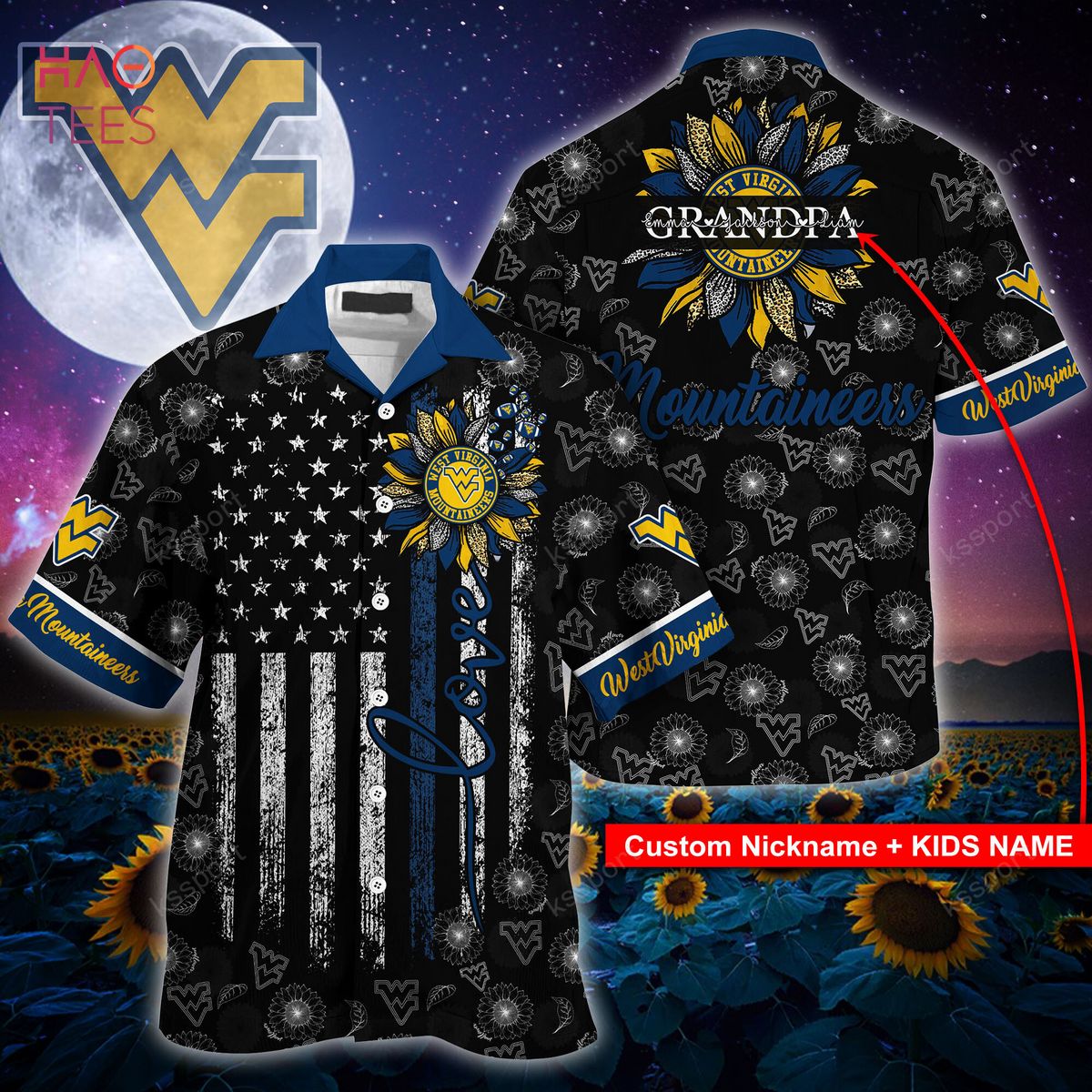 West Virginia Mountaineers Hawaiian Shirt, the Perfect Summer Look