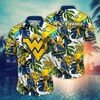 West Virginia Mountaineers NCAA Flower Hawaii Shirt For Fans Ver 1