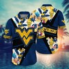 West Virginia Mountaineers NCAA Flower Hawaii Shirt For Fans Ver 11