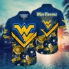 West Virginia Mountaineers NCAA Flower Hawaii Shirt For Fans Ver 18