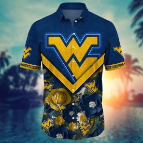 West Virginia Mountaineers NCAA Flower Hawaii Shirt For Fans Ver 18