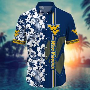 West Virginia Mountaineers NCAA Flower Hawaii Shirt For Fans Ver 19