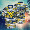 West Virginia Mountaineers NCAA Flower Hawaii Shirt For Fans Ver 20
