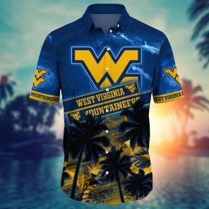 West Virginia Mountaineers NCAA Flower Hawaii Shirt For Fans Ver 22
