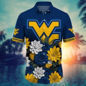 West Virginia Mountaineers NCAA Flower Hawaii Shirt For Fans Ver 27