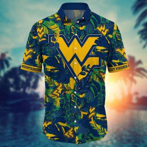 West Virginia Mountaineers NCAA Flower Hawaii Shirt For Fans Ver 28