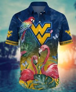 West Virginia Mountaineers NCAA Flower Hawaii Shirt For Fans Ver 29
