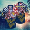 West Virginia Mountaineers NCAA Flower Hawaii Shirt For Fans Ver 32