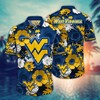 West Virginia Mountaineers NCAA Flower Hawaii Shirt For Fans Ver 35