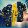 West Virginia Mountaineers NCAA Flower Hawaii Shirt For Fans Ver 4