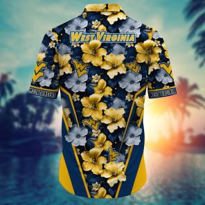 West Virginia Mountaineers NCAA Hawaiian Shirt, Aloha Shirt Ver 2
