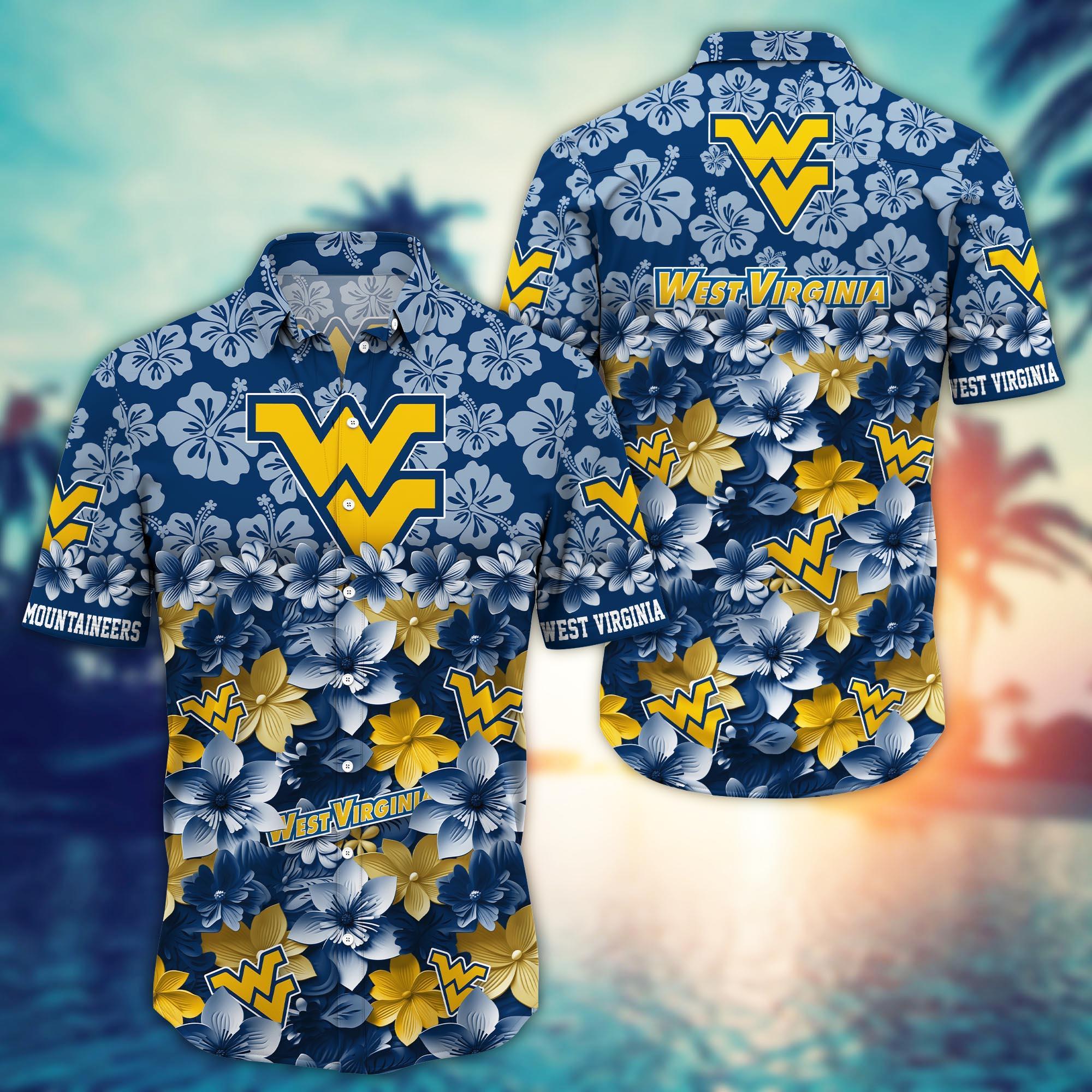 West Virginia Mountaineers NCAA Hawaiian Shirt Gift For Fan
