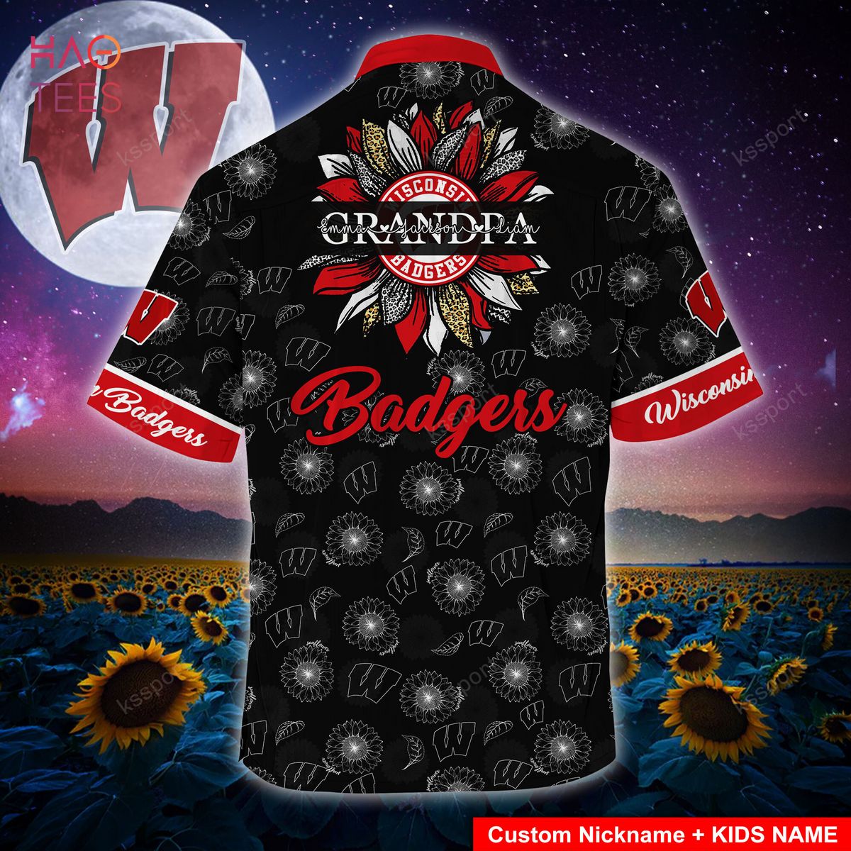 Wisconsin Badgers Must-Have Hawaiian Shirt for Summer