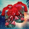 Wisconsin Badgers NCAA Flower Hawaii Shirt For Fans Ver 11