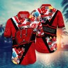 Wisconsin Badgers NCAA Flower Hawaii Shirt For Fans Ver 13