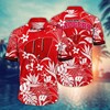 Wisconsin Badgers NCAA Flower Hawaii Shirt For Fans Ver 14