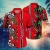 Wisconsin Badgers NCAA Flower Hawaii Shirt For Fans Ver 15