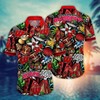 Wisconsin Badgers NCAA Flower Hawaii Shirt For Fans Ver 18