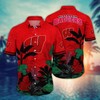 Wisconsin Badgers NCAA Flower Hawaii Shirt For Fans Ver 28