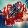 Wisconsin Badgers NCAA Flower Hawaii Shirt For Fans Ver 9