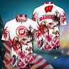 Wisconsin Badgers NCAA Hawaii Shirt For Fans Ver 1