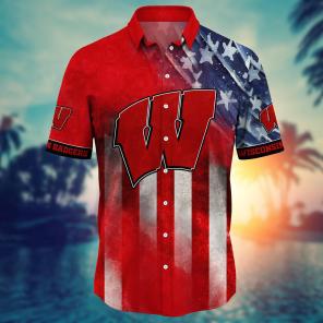 Wisconsin Badgers NCAA Hawaii Shirt Ver 1