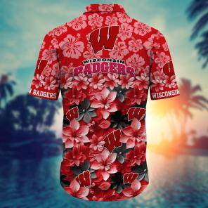 Wisconsin Badgers NCAA Hawaiian Shirt Gift For Fan