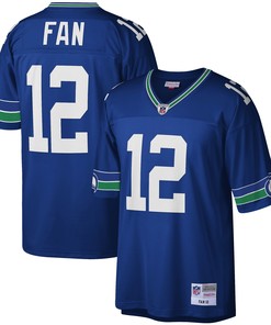 12 Fan Seattle Seahawks Mitchell & Ness Legacy Replica Jersey - Royal Nfl - Robokeg