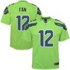 12s Seattle Seahawks Color Rush Game Jersey - Green Nfl - Robokeg