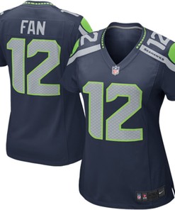 12s Seattle Seahawks Nike Womens Game Jersey - College Navy - Robokeg