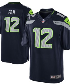 12s Seattle Seahawks Team Color Game Jersey - College Navy Nfl - Robokeg
