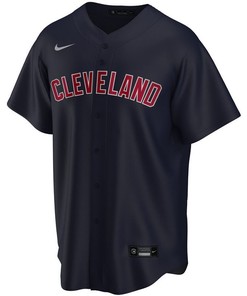 2020 Cleveland Guardians Mlb Personalized Custom Dark Blue Custom Jersey - Robokeg