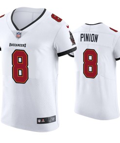 2020 Mens Tampa Bay Buccaneers Bradley Pinion Vapor Elite Jersey White - Robokeg