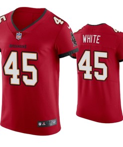2020 Mens Tampa Bay Buccaneers Devin White Vapor Elite Jersey Red - Robokeg