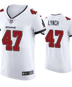 2020 Mens Tampa Bay Buccaneers John Lynch Vapor Elite Jersey White - Robokeg