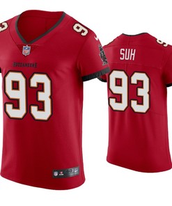 2020 Mens Tampa Bay Buccaneers Ndamukong Suh Vapor Elite Jersey Red - Robokeg
