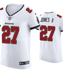 2020 Mens Tampa Bay Buccaneers Ronald Jones Ii Vapor Elite Jersey White - Robokeg