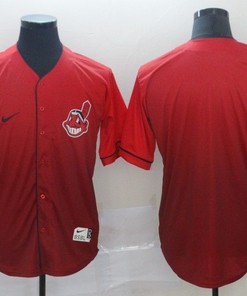 2020 Mlb Cleveland Guardians Personalized Custom Red Custom Jersey - Robokeg