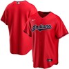 2020 Mlb Personalized Cleveland Guardians Red Custom Jersey - Robokeg