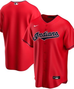 2020 Mlb Personalized Cleveland Guardians Red Custom Jersey - Robokeg
