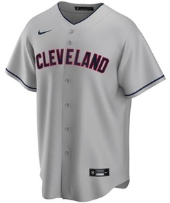 2020 Mlb Personalized Custom Cleveland Guardians Gray Custom Jersey - Robokeg