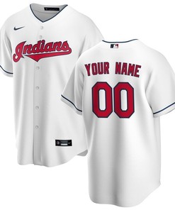 2020 Mlb Personalized Custom Cleveland Guardians White Jersey - Robokeg