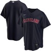 2020 Mlb Personalized Custom Dark Blue Custom Cleveland Guardians Jersey - Robokeg