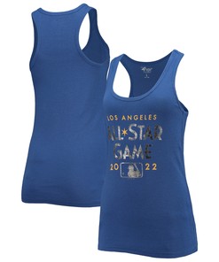 2022 Mlb All-star Game G-iii 4her By Carl Banks Womens Racerback Tank Top - Royal - Robokeg