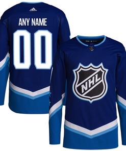 2022 Nhl All-star Game Western Conference Pick-a-player Jersey - Blue - Robokeg