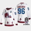 2022 Stanley Cup Champs Mikko Rantanen 96 Colorado Avalanche White Jersey Reverse Retro - Robokeg