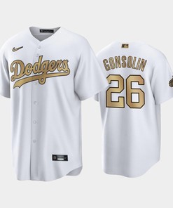 2022-23 All-Star Game Los Angeles Dodgers Tony Gonsolin 26 White Jersey - Robokeg