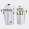 2022-23 All-Star Game NL Colorado Rockies White 00 Custom Jersey - Robokeg