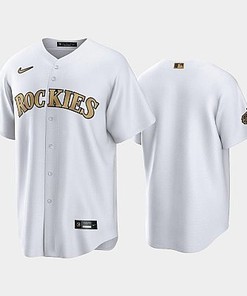 2022-23 All-Star Game NL Colorado Rockies White Jersey - Robokeg