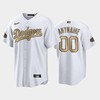 2022-23 All-Star Game NL Los Angeles Dodgers White 00 Custom Jersey - Robokeg